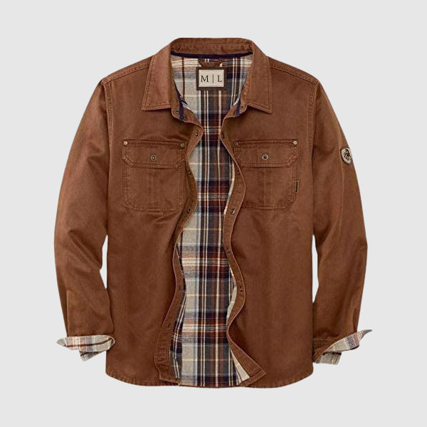 Herre Moto Utility-jakke med Dristig Design 3