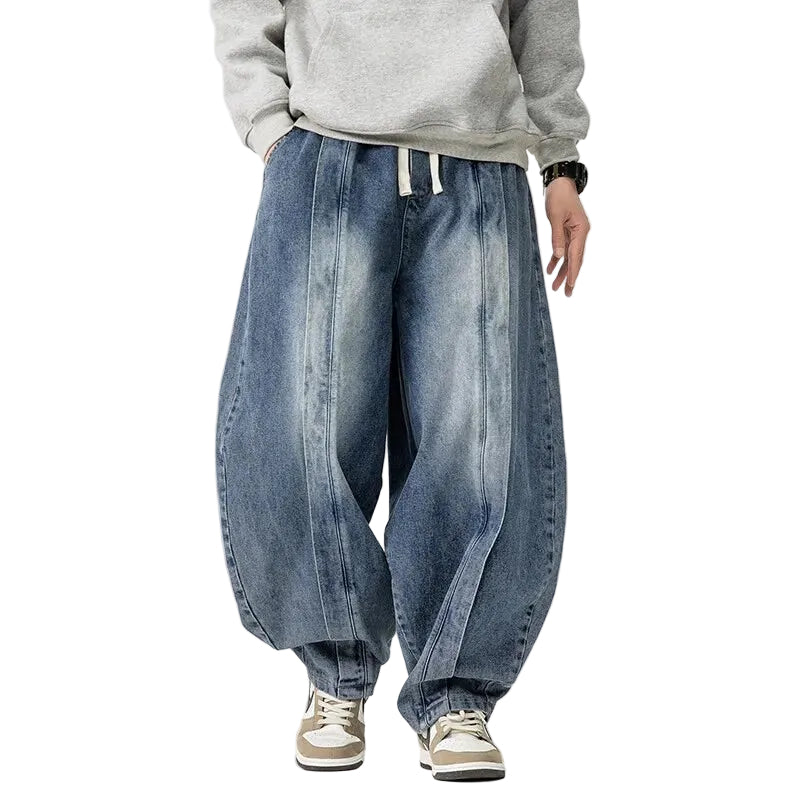 Herre Overdimensjonerte Jeans Tapered 0