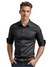 Herre Overhemd Slim Fit Kreukfritt Pustende Stoff 0