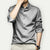 Herre Overhemd Slim Fit Kreukfritt Pustende Stoff 5
