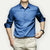 Herre Overhemd Slim Fit Kreukfritt Pustende Stoff 6
