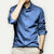 Herre Overhemd Slim Fit Kreukfritt Pustende Stoff 7