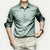 Herre Overhemd Slim Fit Kreukfritt Pustende Stoff 8