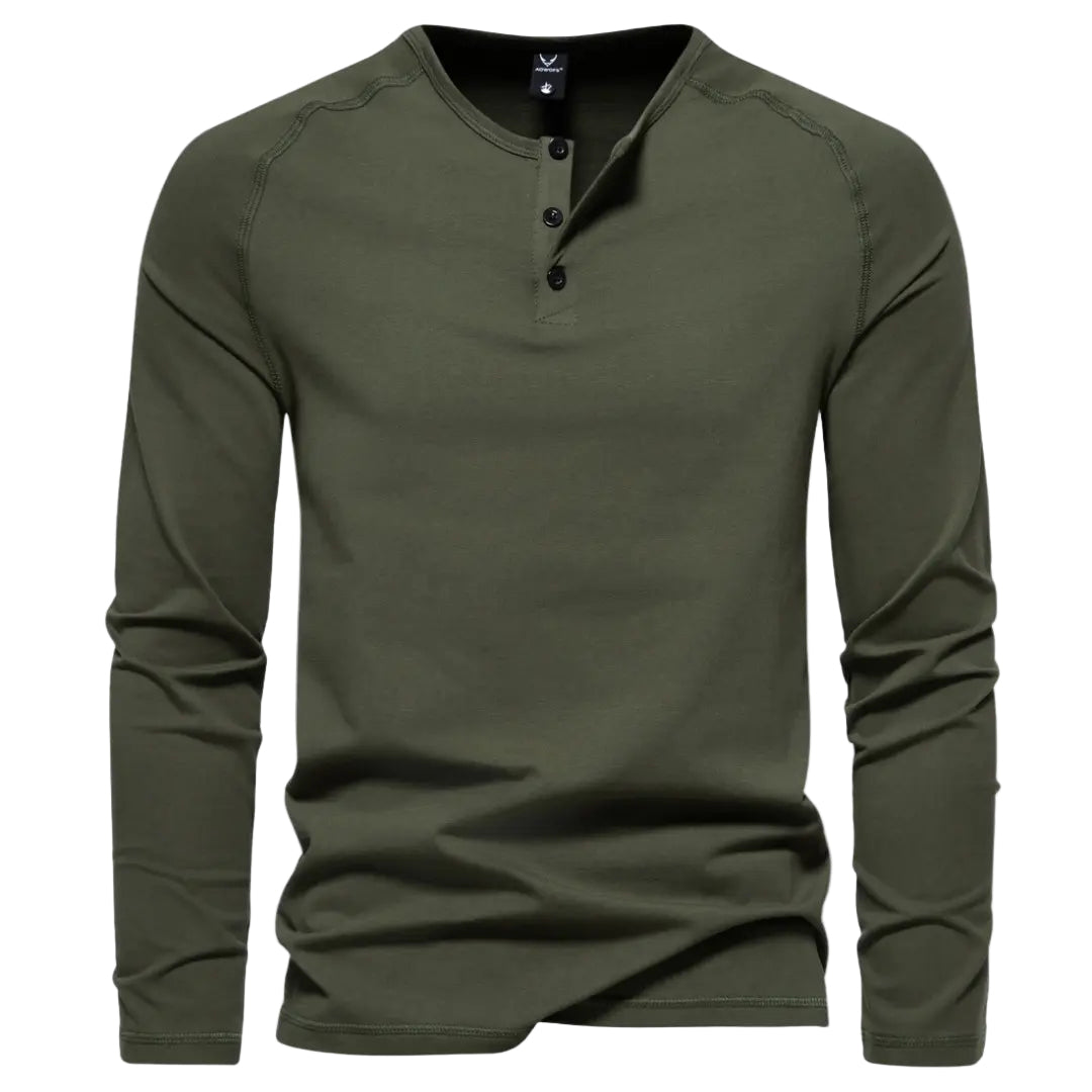 Herre Overshirt Tidløs Design Moderne Passform 0
