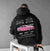 Herre Oversized Hoodie med Raceprint i Myk Kato blanding 4
