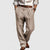 Herre Pantalon Rett Snitt Klassisk Design 3