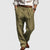 Herre Pantalon Rett Snitt Klassisk Design 6