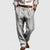 Herre Pantalon Rett Snitt Klassisk Design 7
