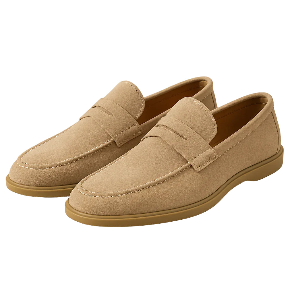 Herre Penny Loafers Klassisk Slip-On 0