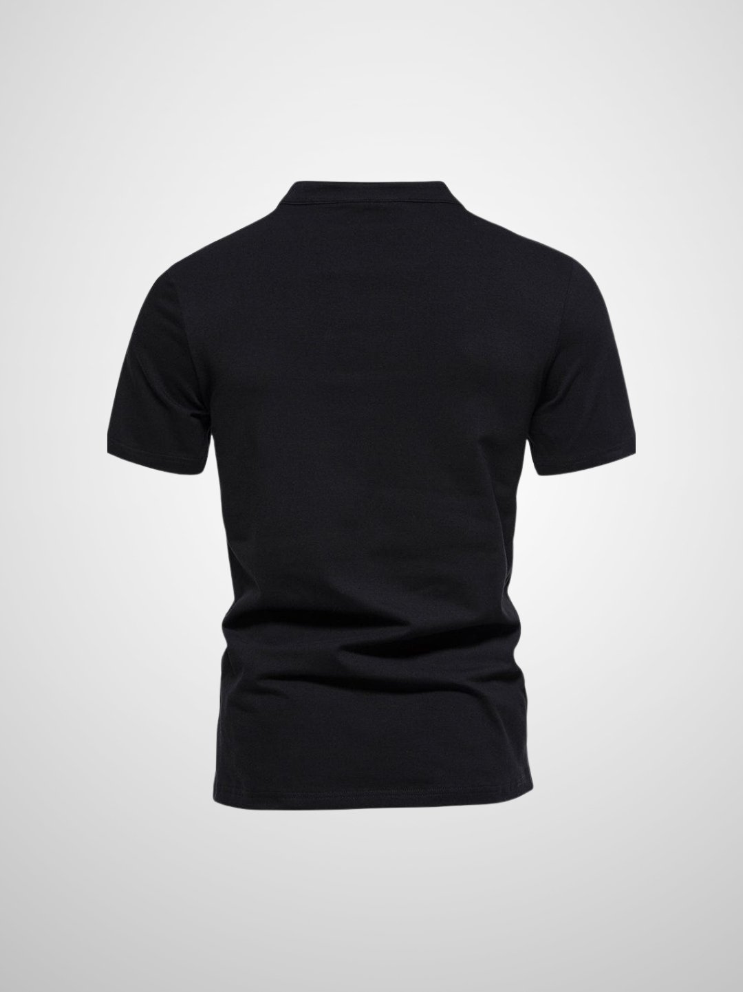 Herre Polo Skjorte med V-hals og Moderne Passform 6