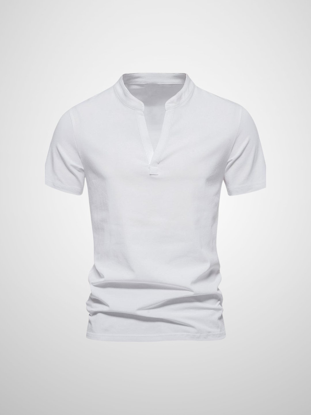 Herre Polo Skjorte med V-hals og Moderne Passform 7