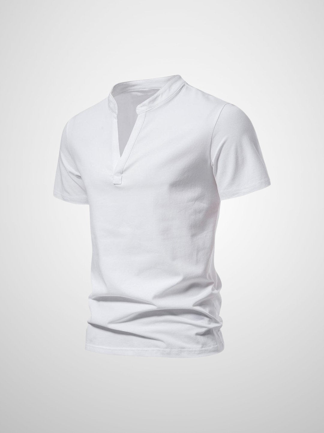 Herre Polo Skjorte med V-hals og Moderne Passform 8