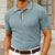 Herre Poloshirt Slim Fit Silke 3