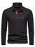 Herre Poloshirt med Lange Ermer og Kontrasterende Detaljer 2