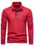 Herre Poloshirt med Lange Ermer og Kontrasterende Detaljer 6