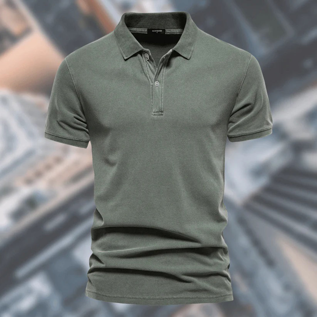 Herre Poloskjorte Casual Design 2