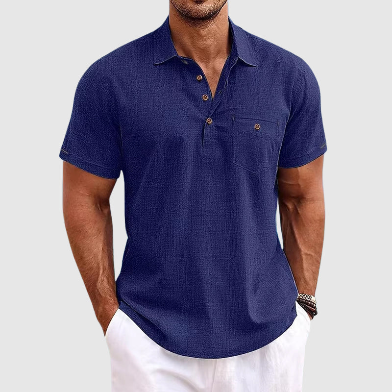 Herre Poloskjorte Uformell Stil 3