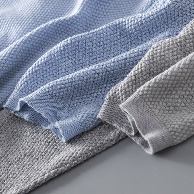 Herre Poloskjorte med Mesh Detaljer Korte Ermer 8