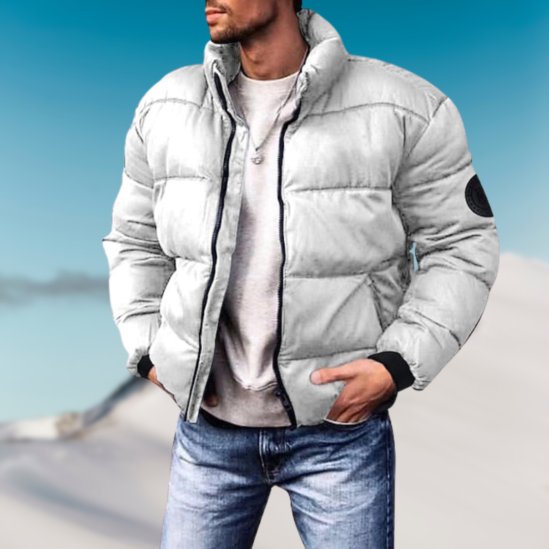Herre Pufferjakke Moderne Design 0
