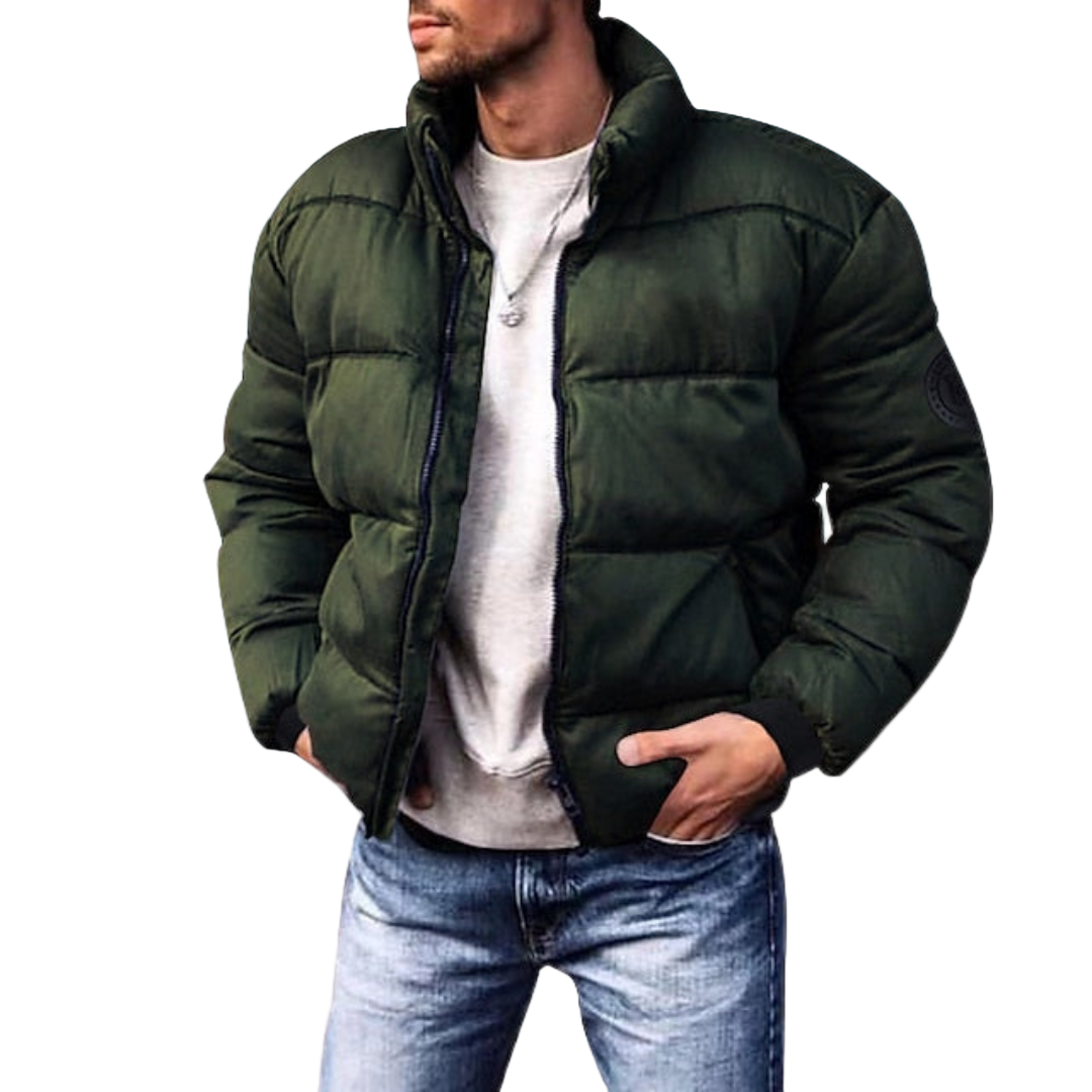 Herre Pufferjakke Moderne Design 1