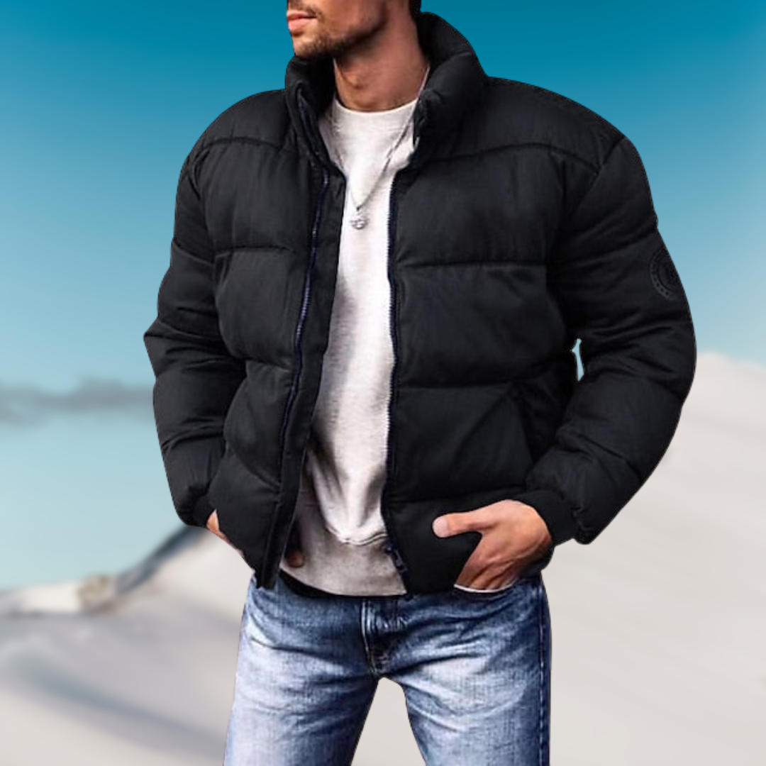 Herre Pufferjakke Moderne Design 2