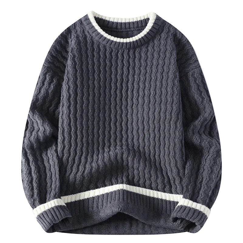 Herre Pullover med Avslappet Passform 0