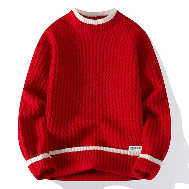 Herre Pullover med Avslappet Passform 3