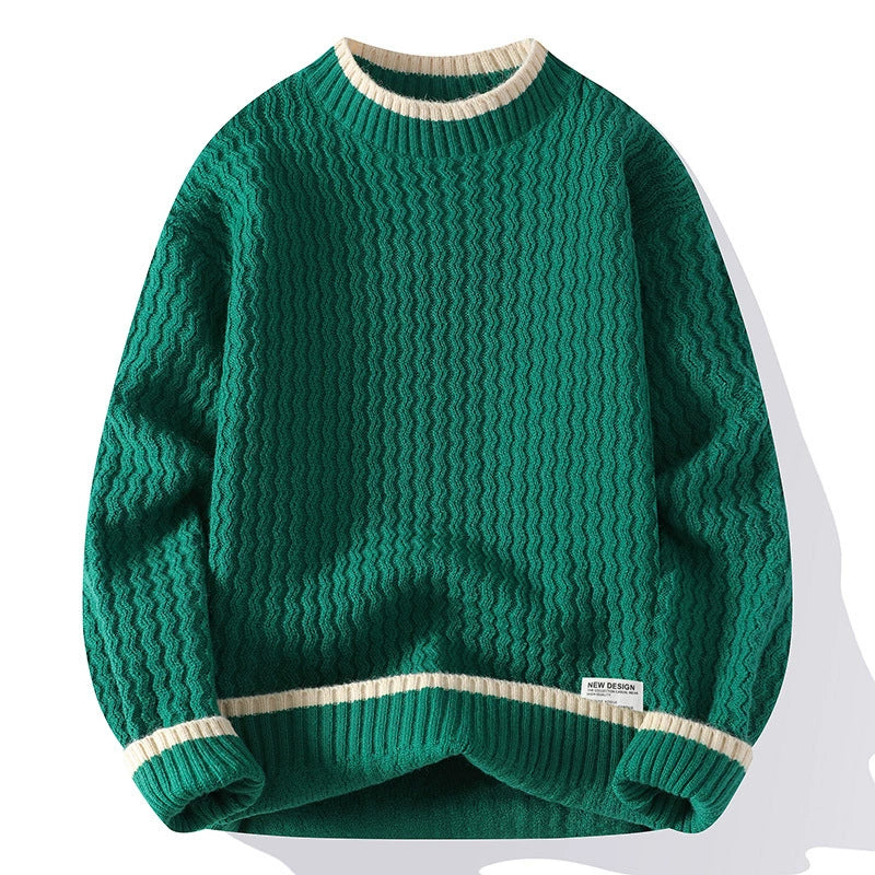 Herre Pullover med Avslappet Passform 4