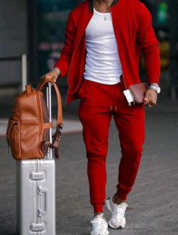 Herre Reisedress med Glidelåsjakke 3