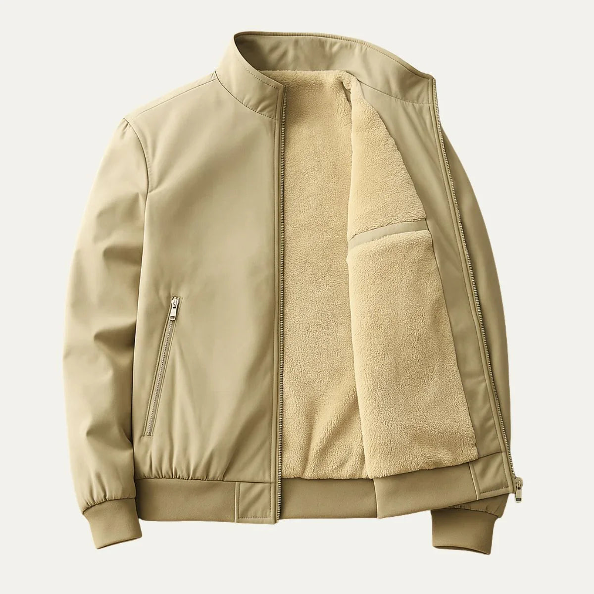 Herre Sherpajakke Fleece 1