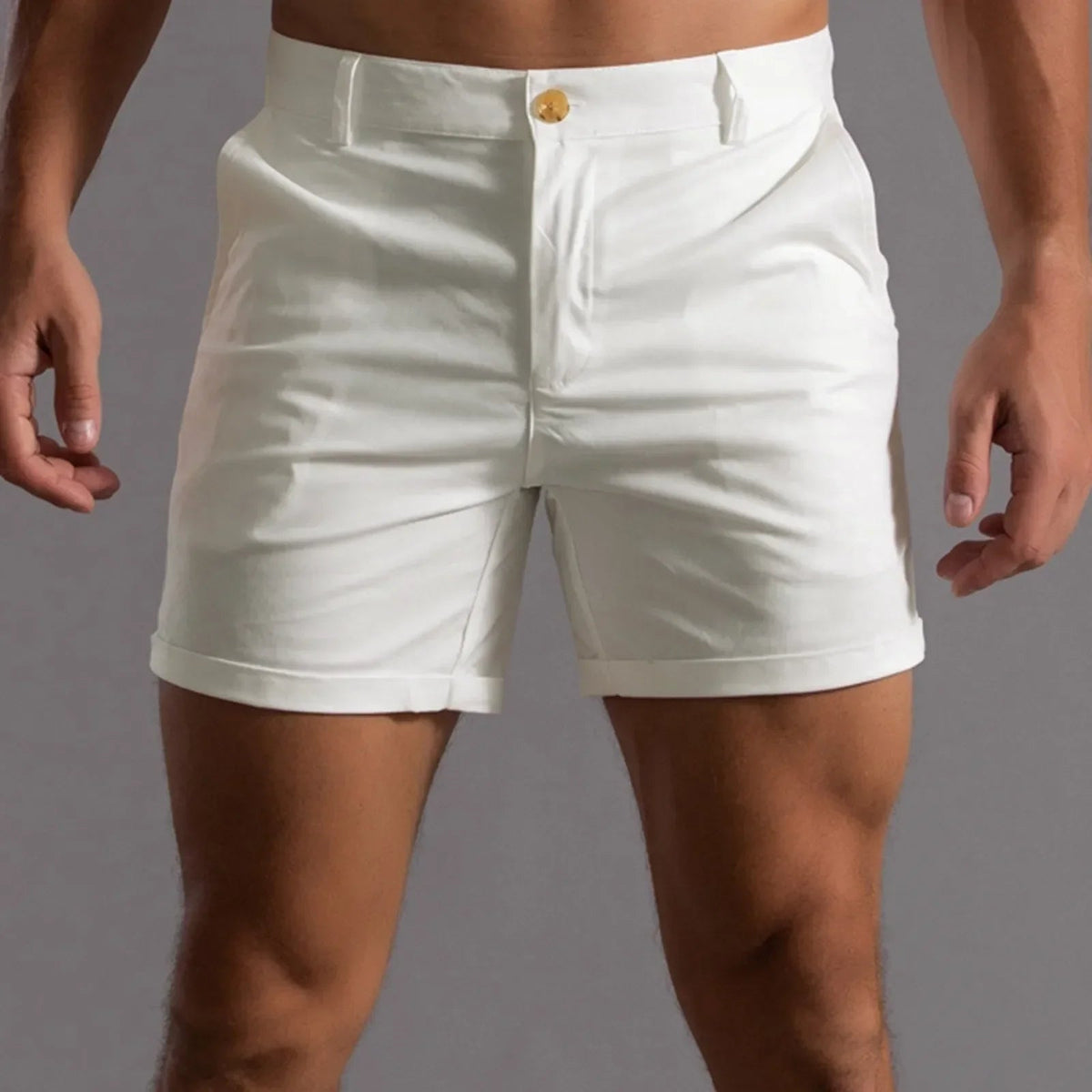 Herre Shorts Uformelle Klassisk Stil 2