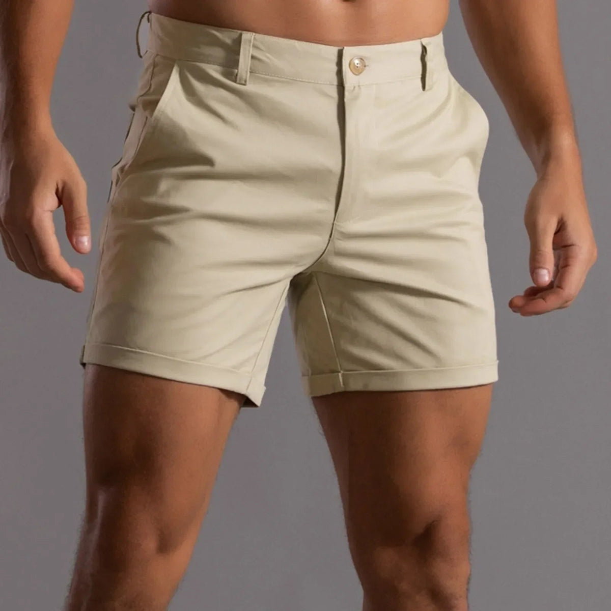 Herre Shorts Uformelle Klassisk Stil 3