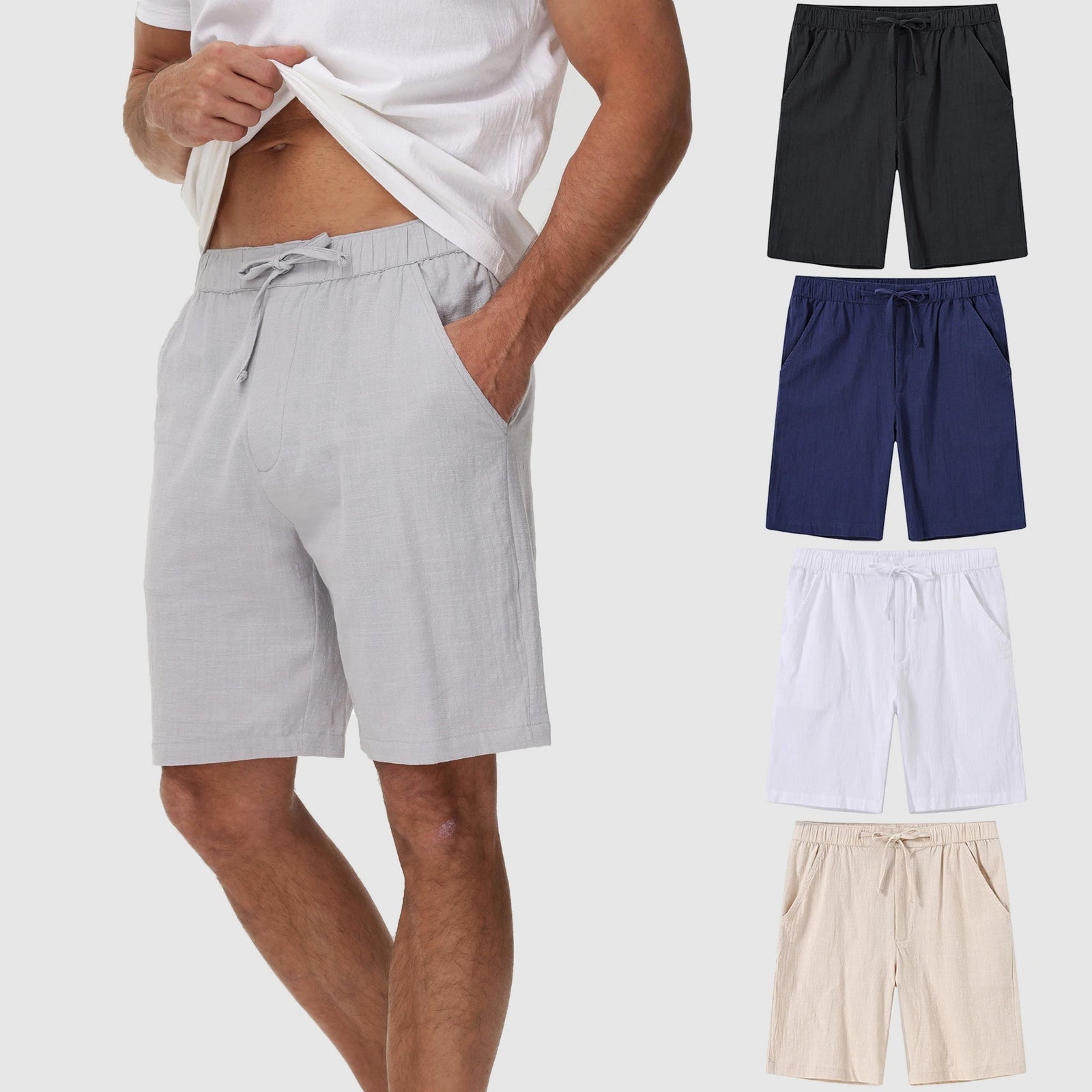 Herre Shorts med Midthøy Midje 1