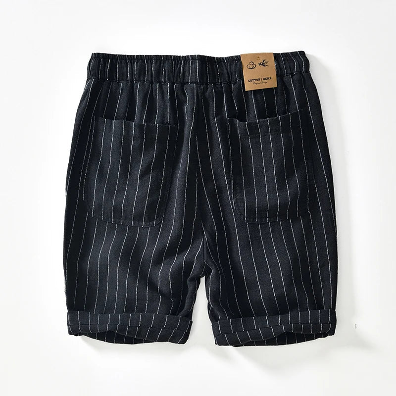 Herre Shorts med Stripete Mønster 5