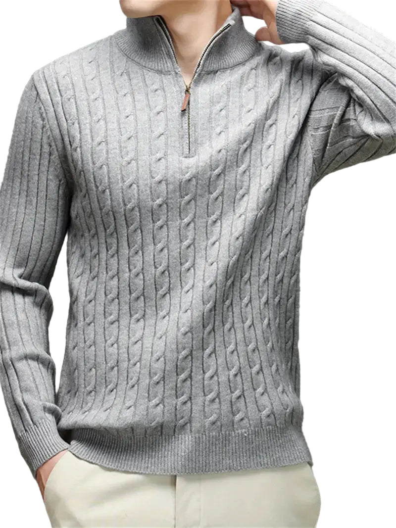 Herre Skjorte Zip-Stil Sporty Design 0