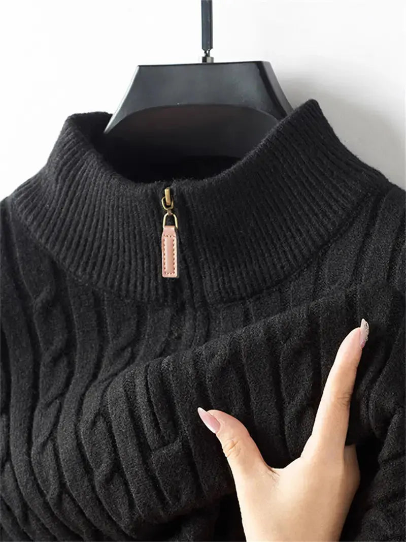 Herre Skjorte Zip-Stil Sporty Design 3