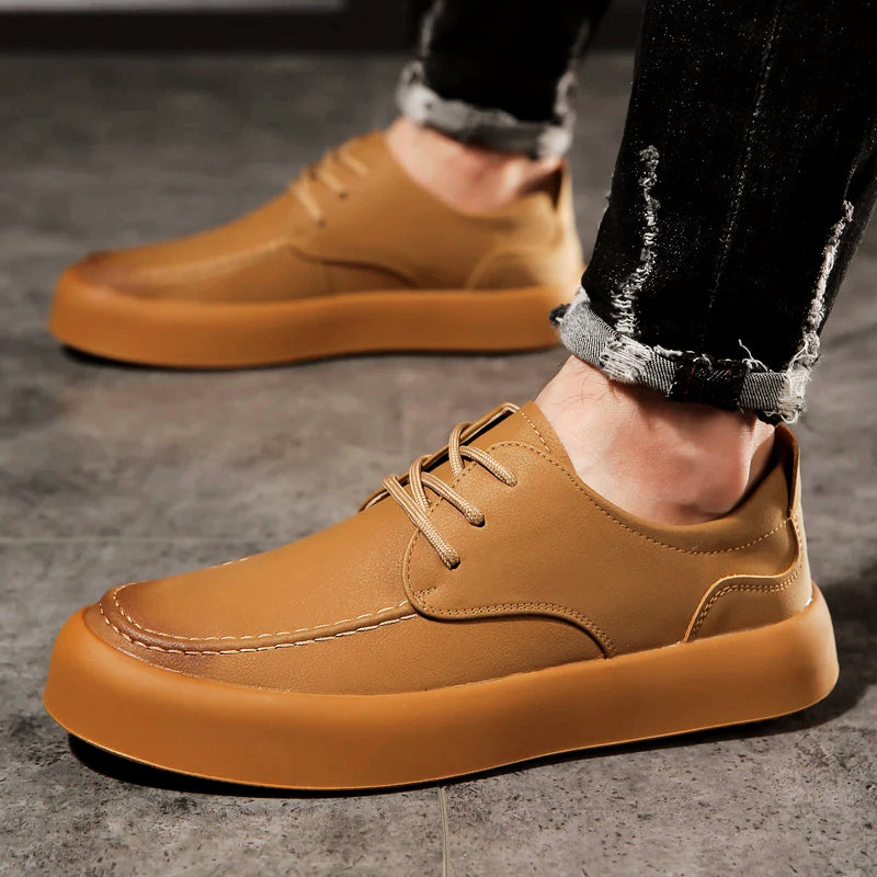 Herre Sko Casual med Flate Såler Moderne Design 3