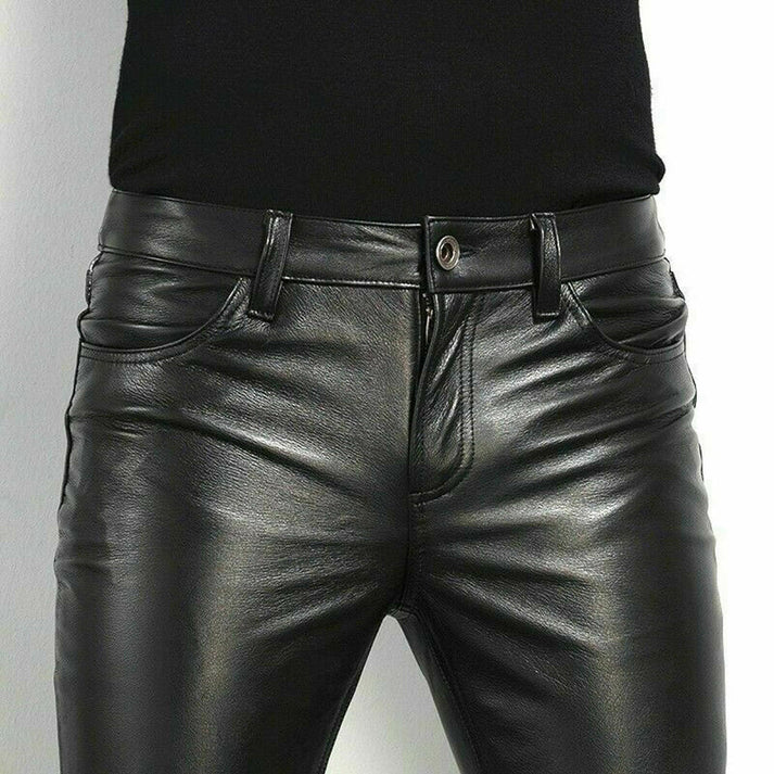 Herre Slim Fit Bukser med Moderne Silhuett 3