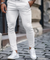 Herre Slim Fit Denim Bukser med Lommer 3