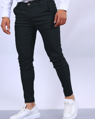 Herre Slim Fit Denim Bukser med Lommer 5