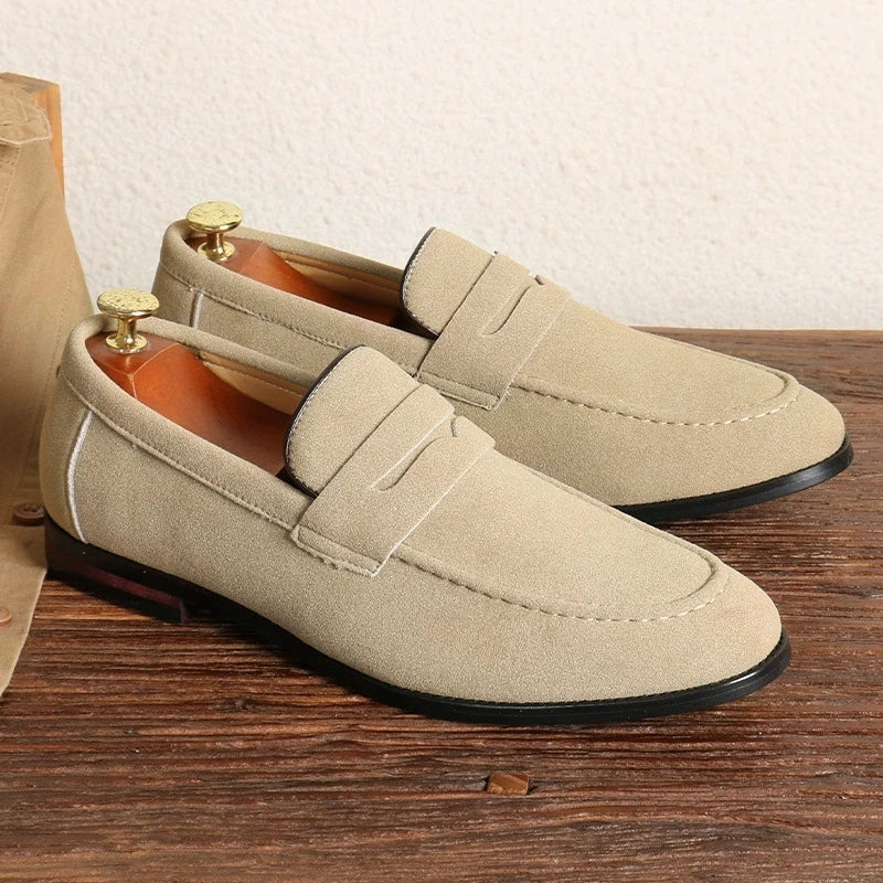 Herre Slip-on Fritidssko Komfortable Mokkasiner 5