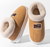 Herre Slippers Med Imitert Pels Fôret 3