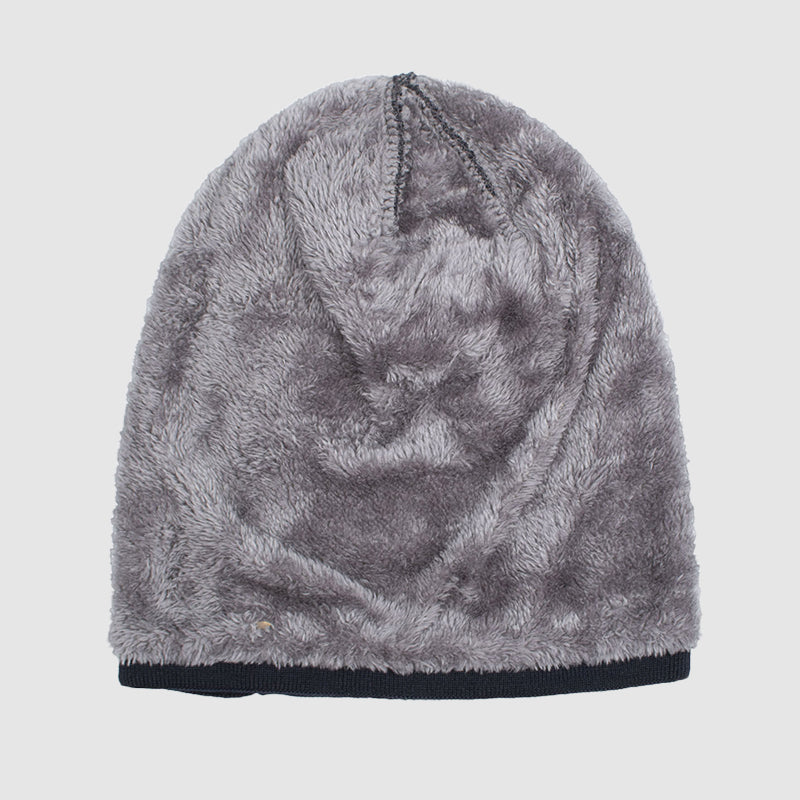 Herre Slouch Beanie med Fleecefôr 5
