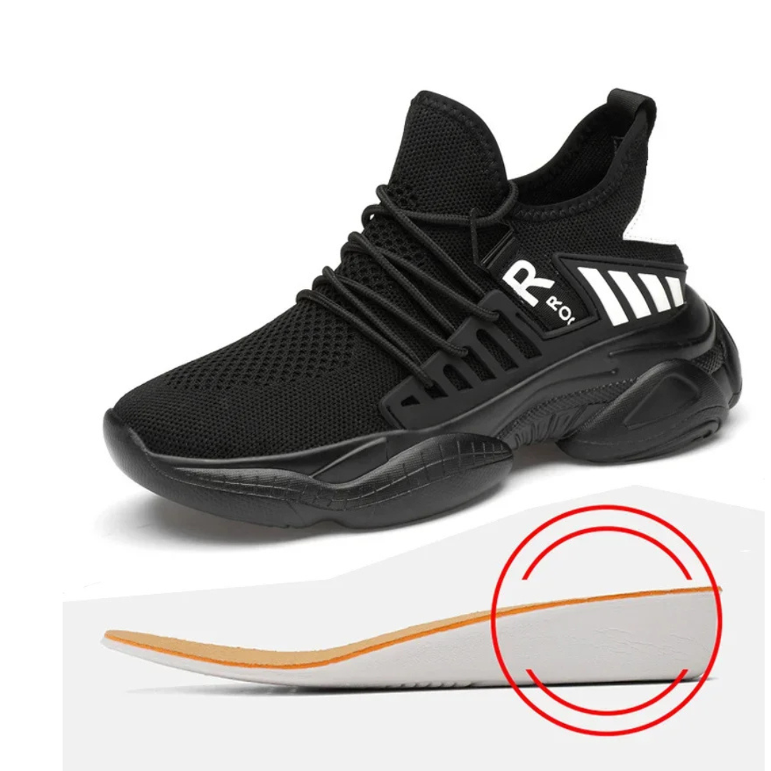 Herre Sneakers med Skjult Høydeforsterkning Minimalistisk Design 4