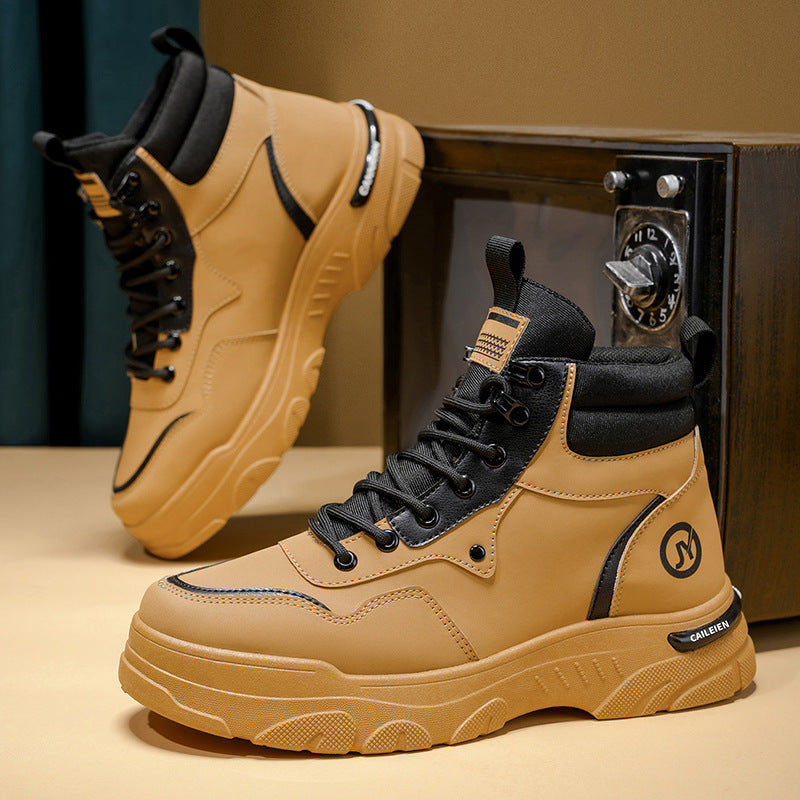 Herre Sneakerstøvler Høyt Skaft 4