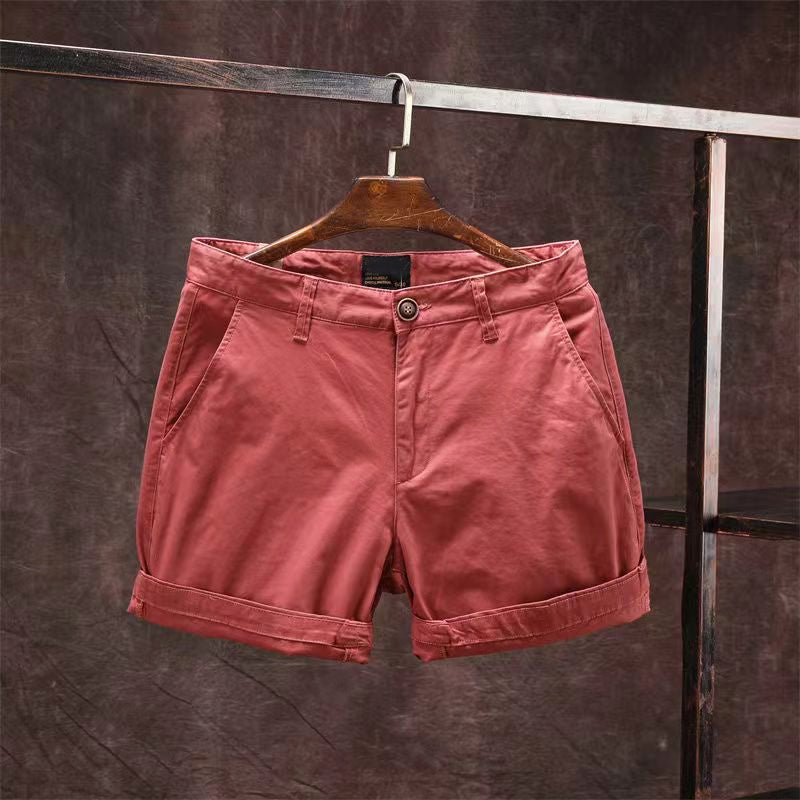 Herre Sommer Shorts Løs Passform 4