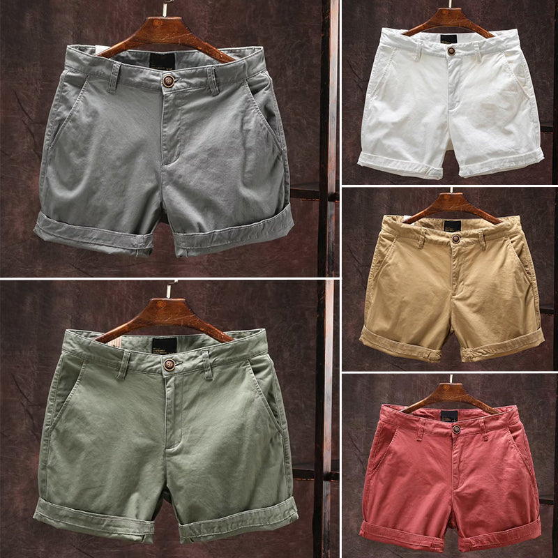 Herre Sommer Shorts Løs Passform 8