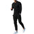 Herre Sportsett Langermet Komfortabel Polyester 0