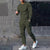 Herre Sportsett Langermet Komfortabel Polyester 5