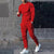 Herre Sportsett Langermet Komfortabel Polyester 7